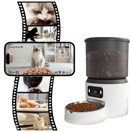 CTNA Automatic Cat Feeder with 2K Camera