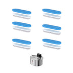 Pumpless Stainless Steel Cat Water Fountain 3.2L/108oz – Wireless Indoor Automatic Cat Drinking Fountain, Cordless Pet Water Fountain for Cats, Battery-Operated with Motion Sensor, Ultra Quiet