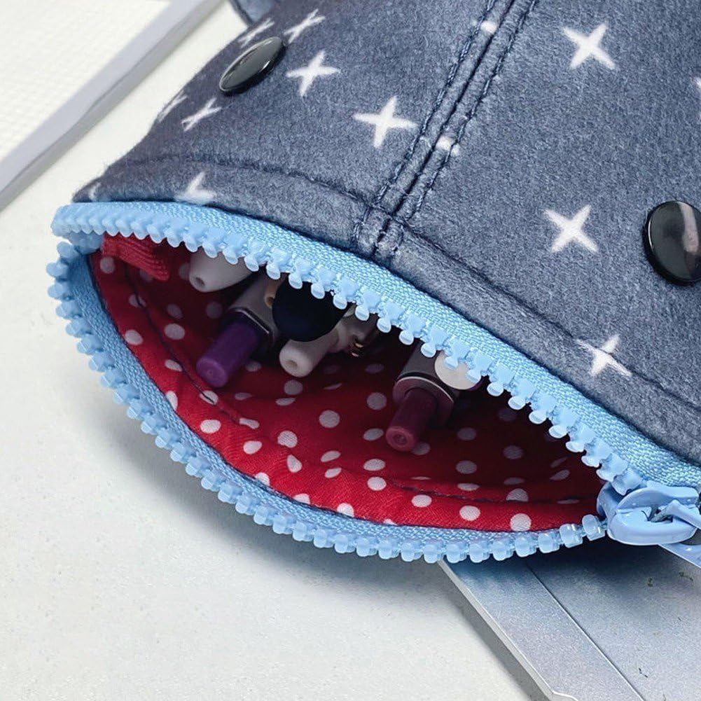 Shark Cute Pencil Case for School and Office, Cute Stationery Organizer