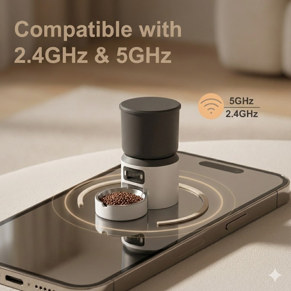 CTNA Automatic Cat Feeder with 2K Camera